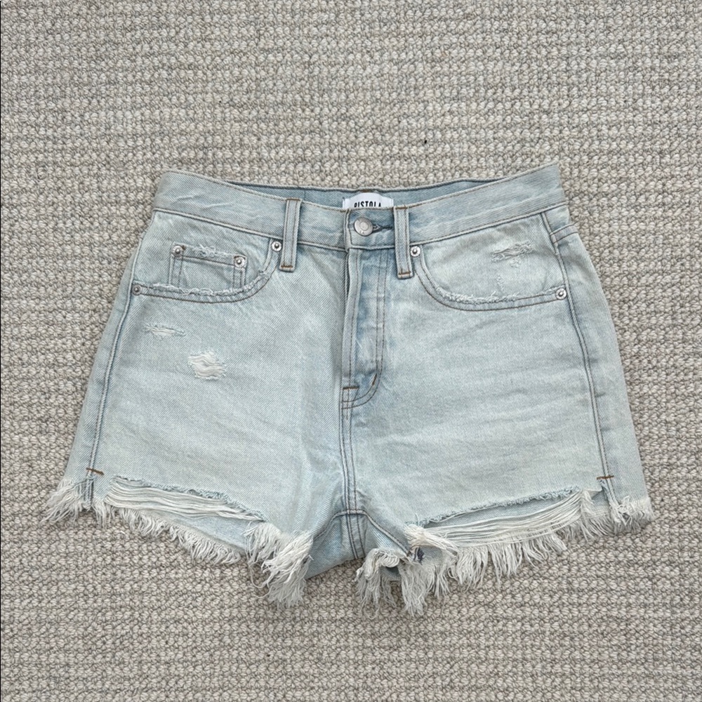 LIKE NEW Pistola Nova High Rise Denim Shorts